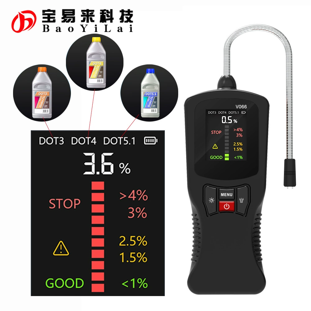 Детектор проверки тормозной жидкости, высокоточный детектор тормозного масла, детектор тормозной жидкости