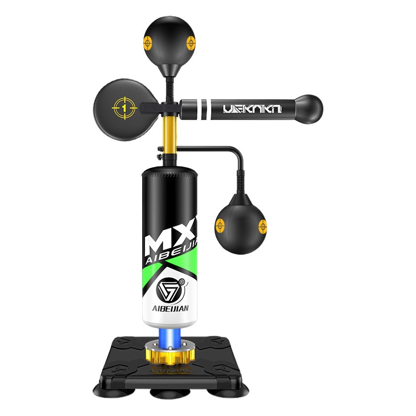 Adultos boxeo vertical bolsa de arena dodge speed ball equipo de boxeo hogar rotación palo objetivo entrenamiento boxeo reacción objetivo