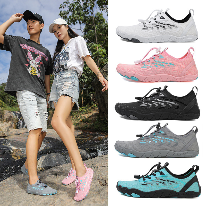 New Tracing Five Finger Shoes Wading Beach Shoes Barefoot Diving Shoes Fishing Swimming Fitness Riding Hiking Shoes
