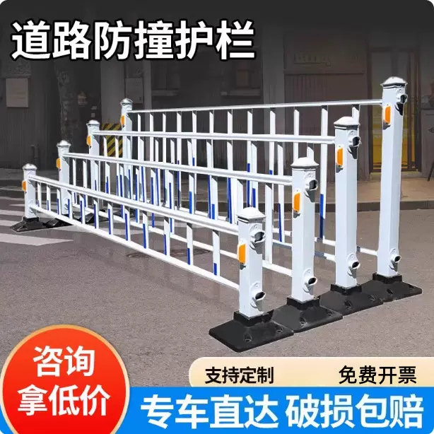 公路波形护栏热镀锌波纹梁钢护栏板乡村道路防撞护栏双波护栏厂家