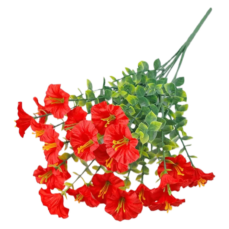 Transfronterizo yugaly petunia flores falsas flores flores flores flores falsas flores flores de boda flores falsas flores al por mayor