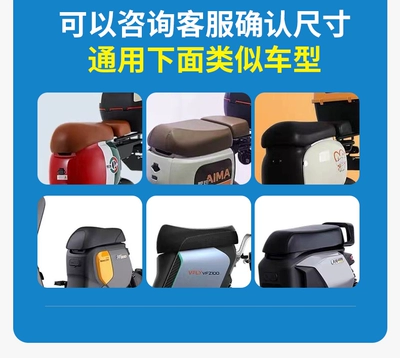 leather seat cover – Electric car cushion