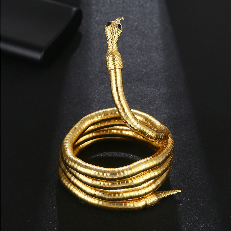Commute Snake Alloy Plating Gold Plated Women's Choker display picture 4