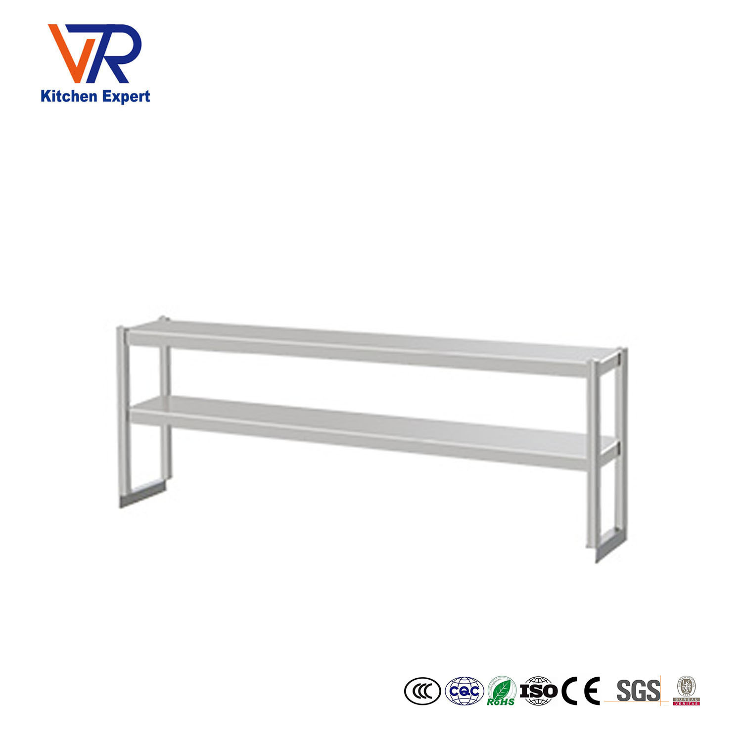 厂家直供高质量商用优质不锈钢台面立架墙架置物架