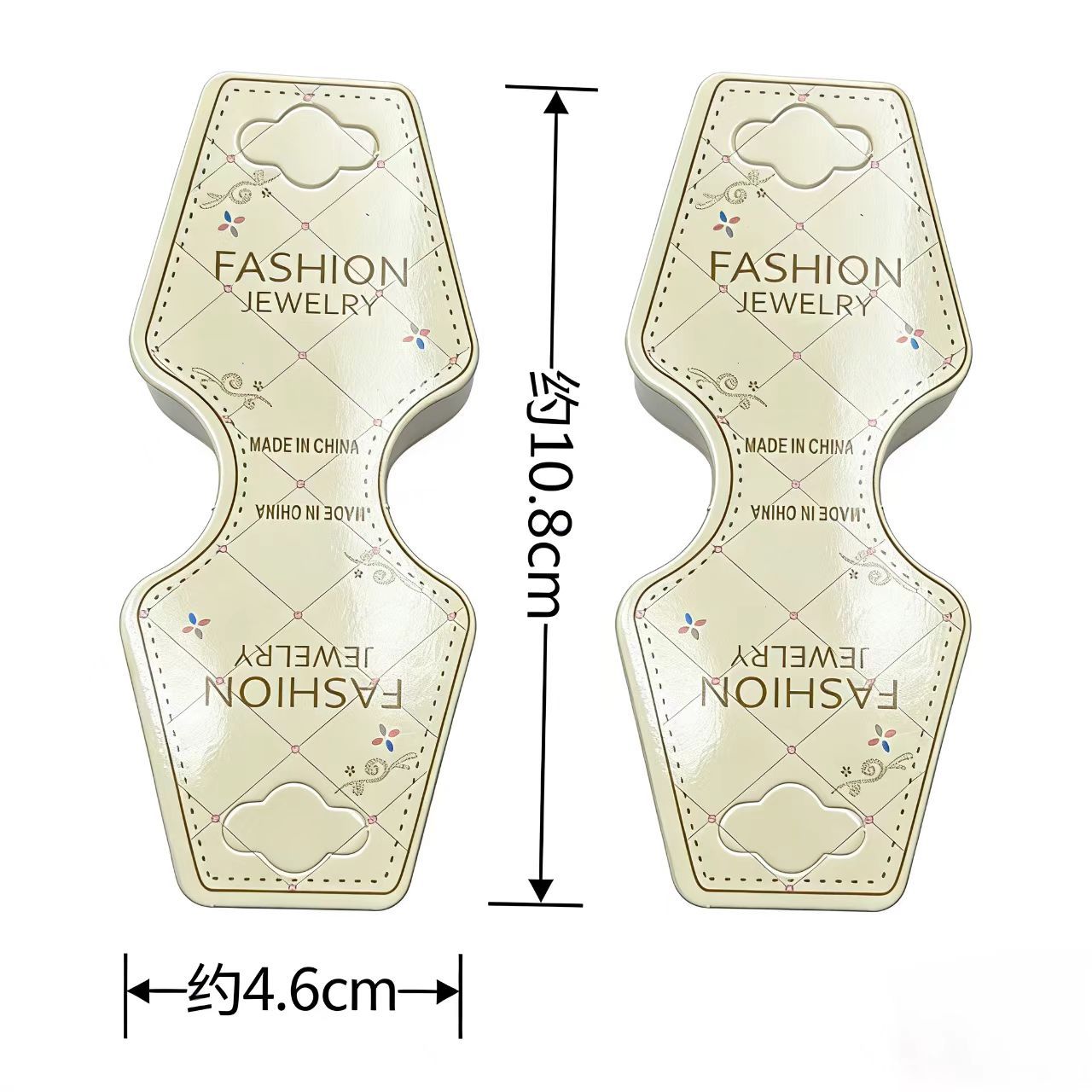 Tarjeta de embalaje de tarjeta plegable especial creativa tarjeta de cuerda de cabello infantil tarjeta de papel de anillo de intestino grueso tarjeta de cabeza de cuerda de papel joyas tarjeta de visualización
