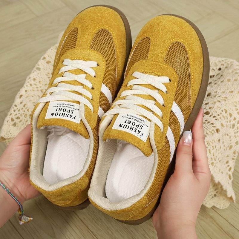 Summer Soft-Soled German Training Shoes, Retro Casual Women's Mesh Shoes, New Sports Sneakers, Breathable Soft-Soled Forrest Gump Shoes