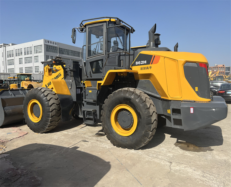 Usado Liu Gong862H 856H 856 cargador de ruedas exportación de Francia buen rendimiento de alta calidad
