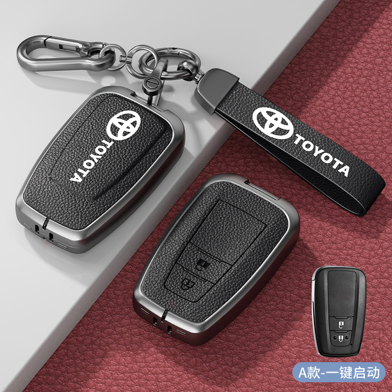 모델 A 아연 합금 쉘 2 버튼 고귀한 검정색 하드웨어 팔찌