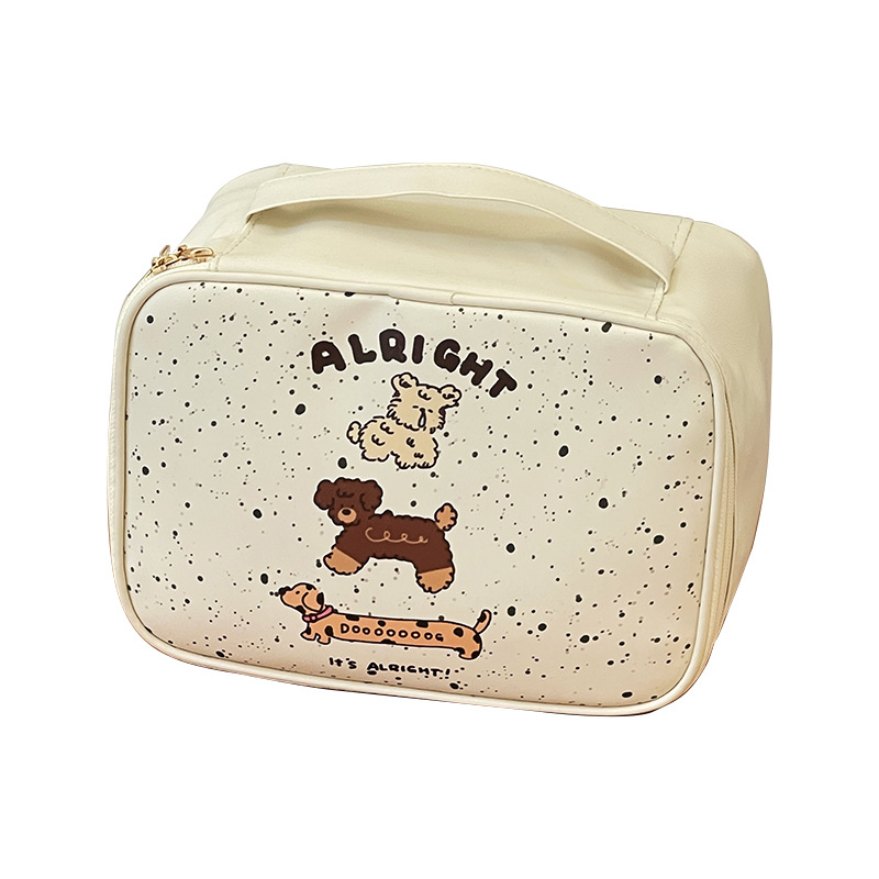 Bolsas de maquillaje originales para mujeres 2025, nuevas bolsas de maquillaje de gran capacidad, cajas de maquillaje, bolsas de maquillaje de viaje, cepillos de maquillaje, bolsas de almacenamiento de maquillaje