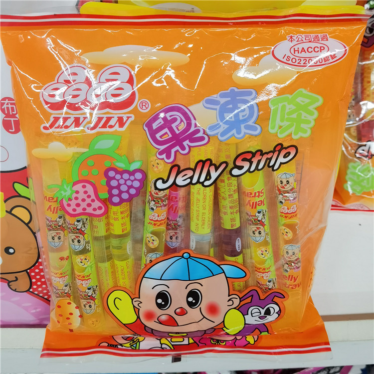 470G晶晶果冻条水果综合口味一箱10袋-阿里巴巴