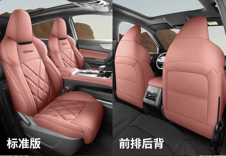 2024 new third-generation Changan CS55PLUS special car seat cover four seasons seat cover fully enclosed leather cushion