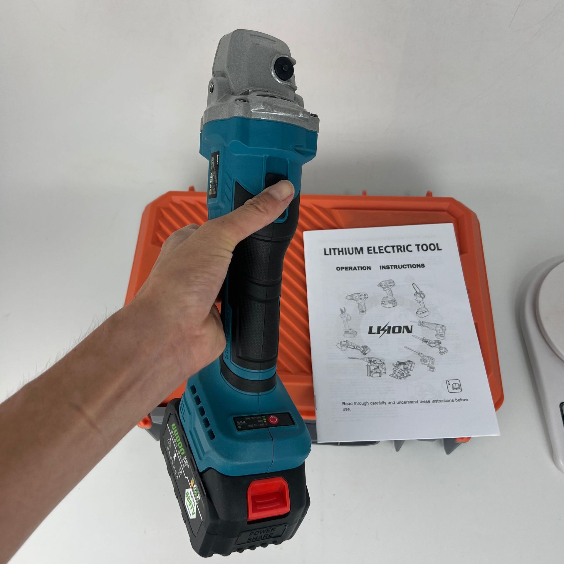 锂电角磨机电动角磨机锂电磨光机手磨机打磨抛光电动切割机磨机