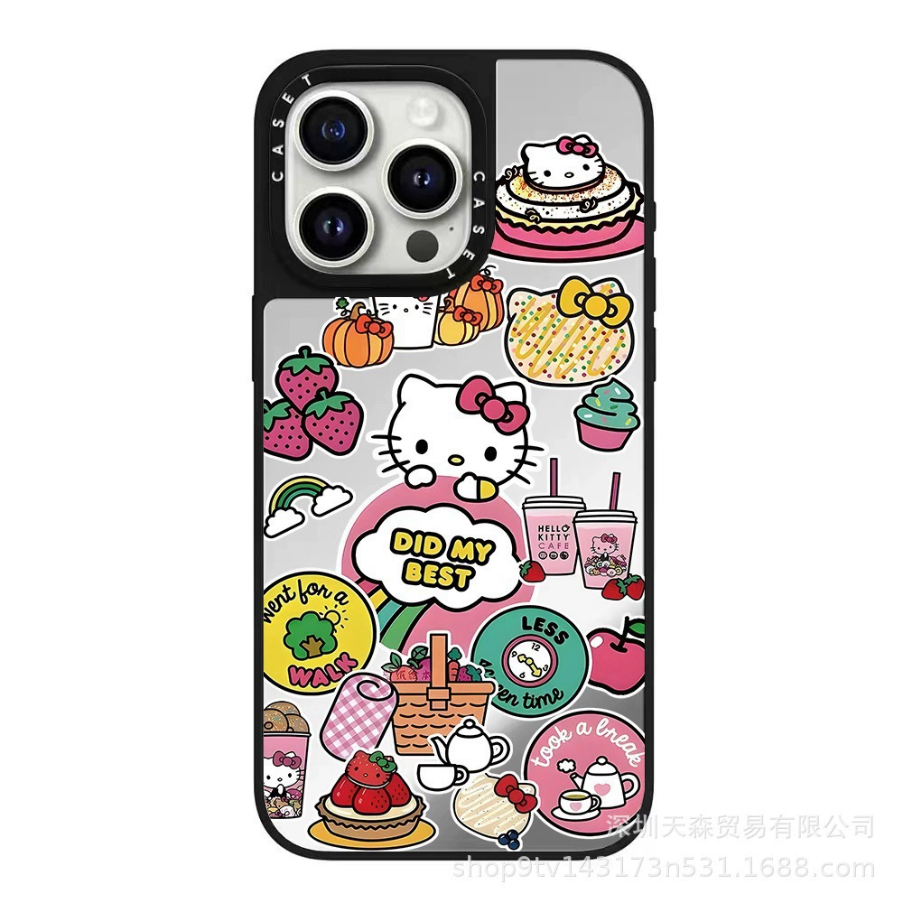 Apple совместимый iPhone17, профессиональный чехол, 17 Pro Max, зеркальный эффект
