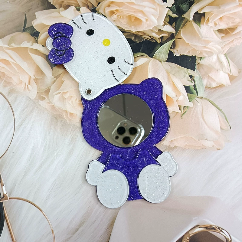 Cartoon handheld mirror