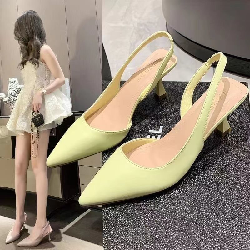 Fashionable Versatile High-Heeled Shoes for Women, 2024 New Model, Pointed Toe Stiletto Heels, Unique Design, Elegant Closed-Toe Sandals Fashionable Versatile High-Heeled Shoes for Women, 2024 New Model, Pointed Toe Stiletto Heels, Unique Design, Elegant Closed-Toe Sandals