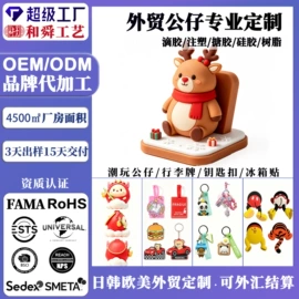 搪胶公仔;盲盒玩具/盲袋玩具/洞洞乐;钥匙扣及钥匙扣配件
