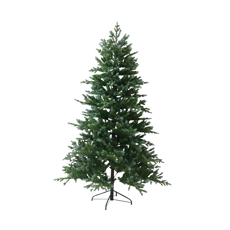 Decoraciones de Navidad 1,5/1,8/2,1 árbol de Navidad PE cifrado árbol decorativo luces LED tienda adornos de la ventana