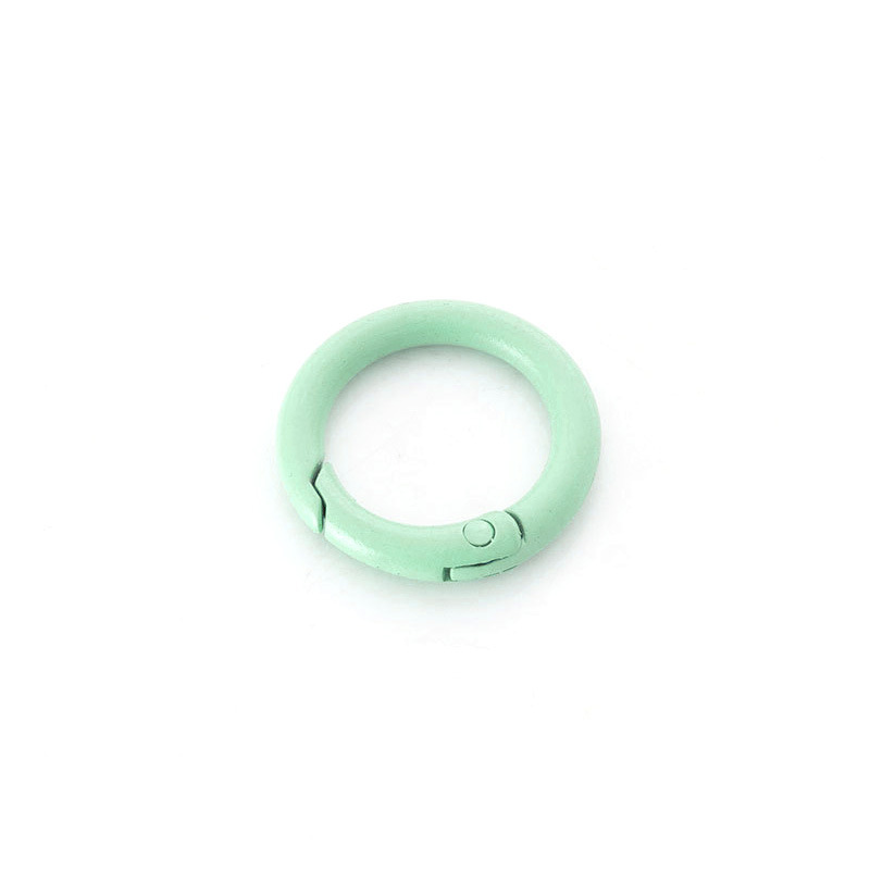 23mm llavero de resorte pintado colorido llavero de perro de montaña hervidor gancho DIY joyería bolso percha percha image 26