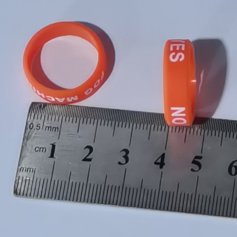 在庫あり カラフルシリコンリング 釣り竿滑り止めリング スリングショットハンドルリング ルアーロッドシリコンカバー 縄跳びハンドルシリコンカバー|undefined