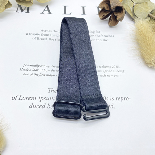 Manufacturer wholesale underwear accessories 18MM extended shoulder straps bra fixed extension buckle sports shoulder straps OPP packaging
