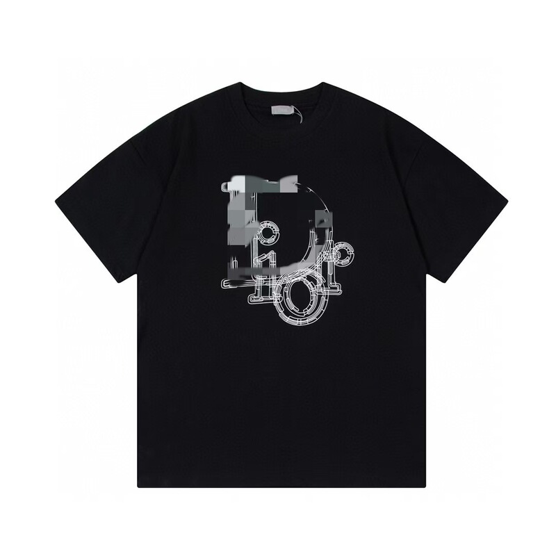 D's 300g 半袖 Tシャツ メンズ 夏 純綿 ハイウェイト ゆったり 半袖 服 アメリカのトレンド ブランド Tシャツ カップル|undefined