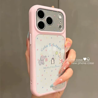 小动物礼盒适用苹果15新款14plus光油13星空12mini保护套16promax