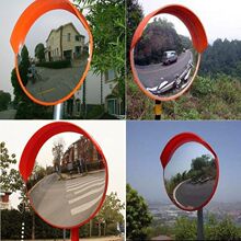 室内外交通广角镜80cm道路转弯镜凸面镜反光防盗镜车库防撞转角镜