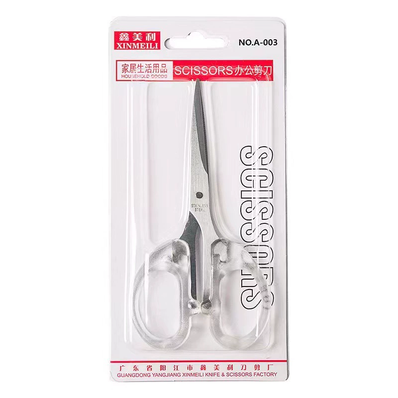 Transparent universal scissors stainless steel, wholesale