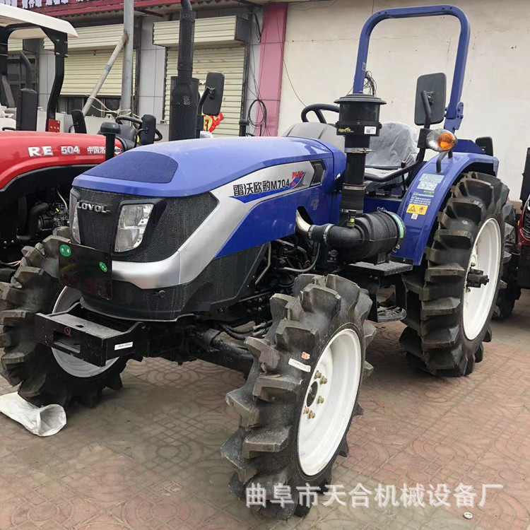 官方正品雷沃欧豹7042HPlus拖拉机水田轮款运行平稳售后及时