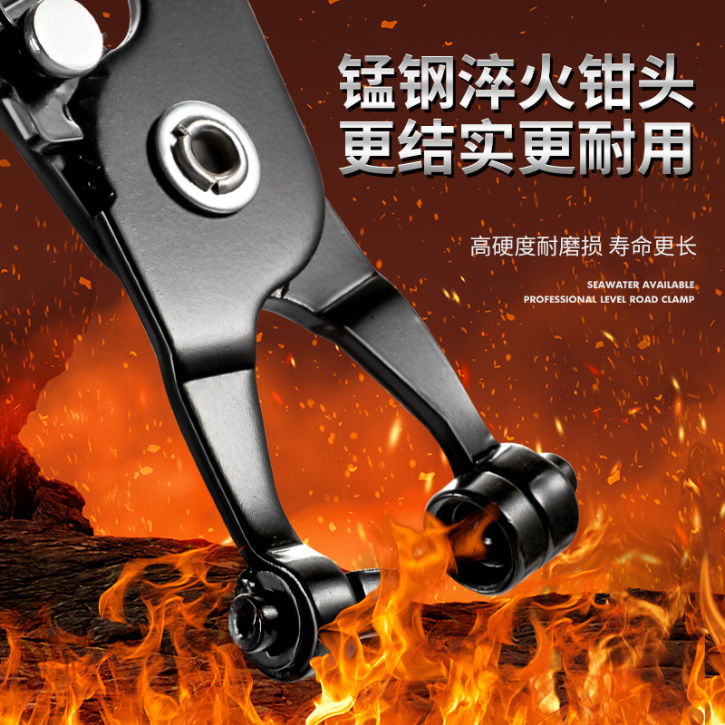 Alicates de broche para automóviles a granel con mango ligero, alicates de haz de tubo, que ahorran mano de obra transfronteriza y pueden doblarse, alicates de haz de tubo recto y fuerte