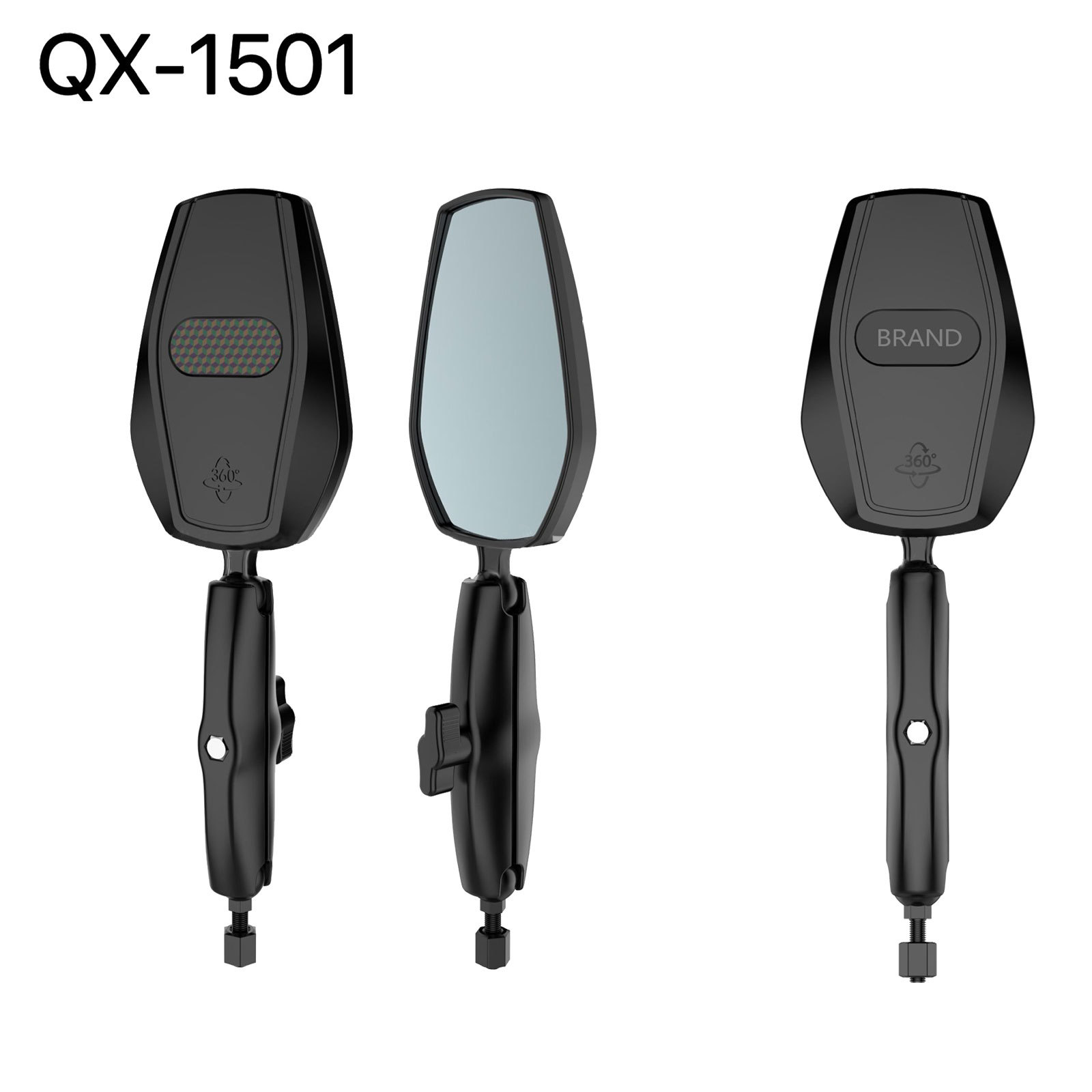 Motorcycle Foldableable Rearview Mirror Adventure Adv Car Western Style Off-Road Vehicle Reflector Inverted Rear Mirror