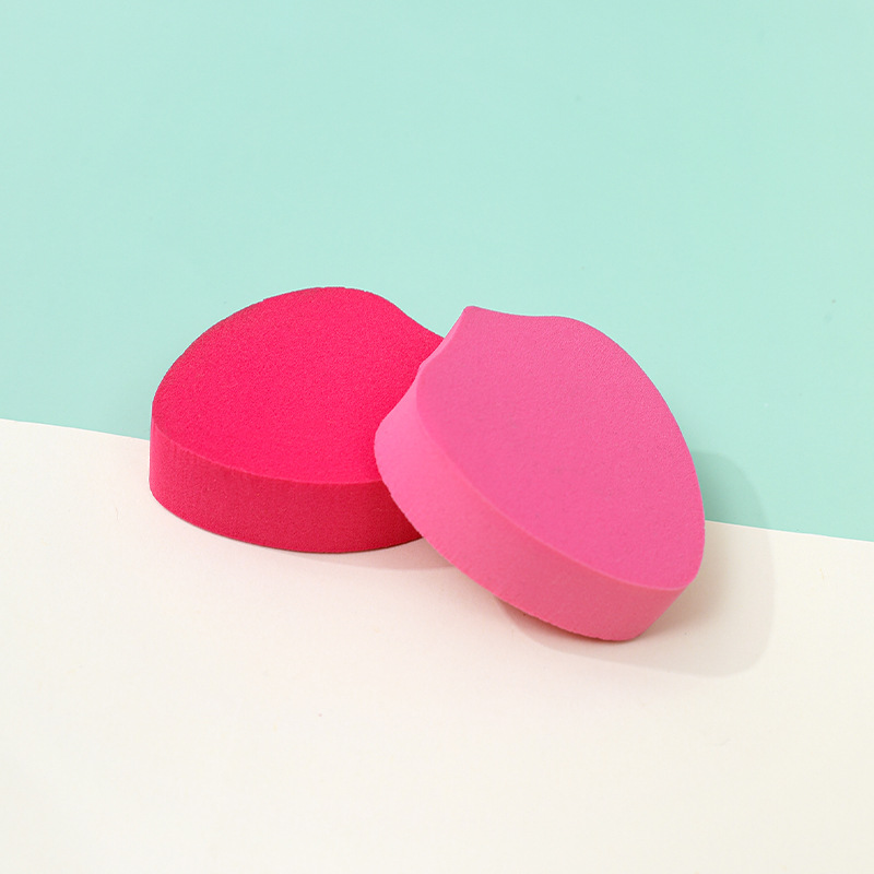 Polvo plano de fruta personalizado flote suave no comer polvo en el agua para aumentar el maquillaje esponja cojín de aire herramientas de maquillaje al por mayor