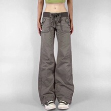 F 38961 Straight Leg Cargo Pants ֱͲ��װ���� �羳ŷ��