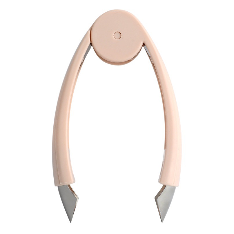 Removedor de Ojos de piña de acero inoxidable clip de fresa puntiagudo cortador de piña multifunción para el hogar removedor de uñas de fresa de fruta