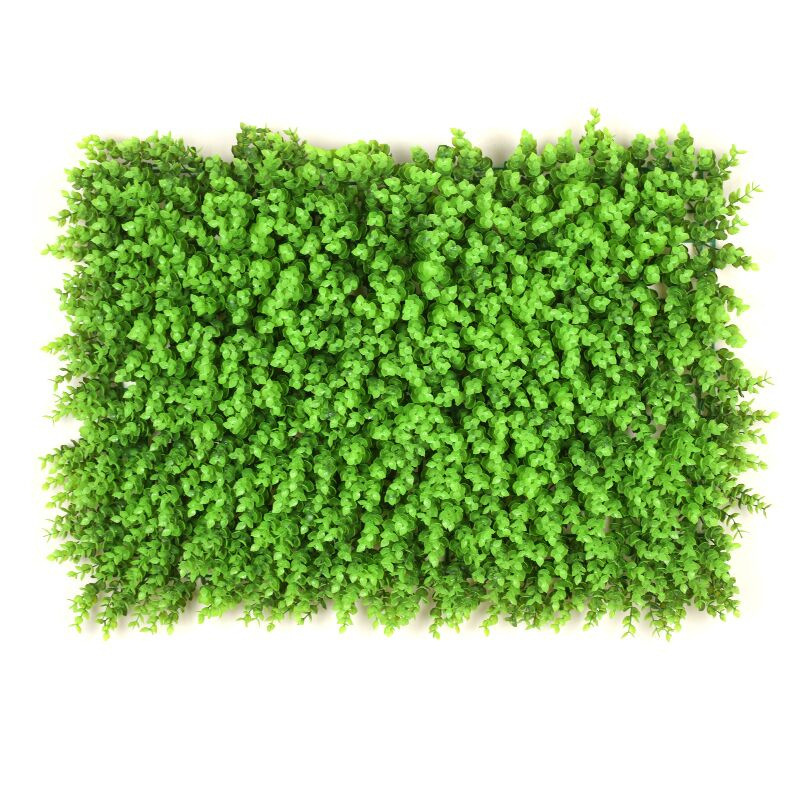 Simulación de pared de plantas falso césped verde decoración de pared de fondo flores falsas paisajismo césped verde simulación de pared verde