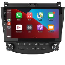 跨境四/八核安卓车载GPS导航中控carplay收音机适用于本田雅阁7代