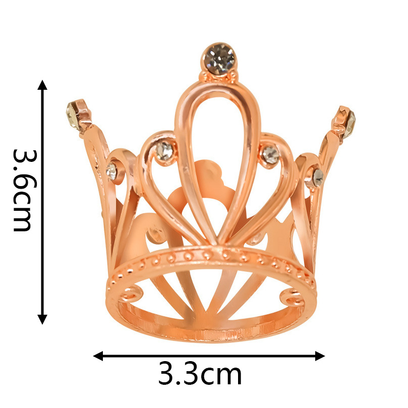 Mini 12 diamantes 01 rosa