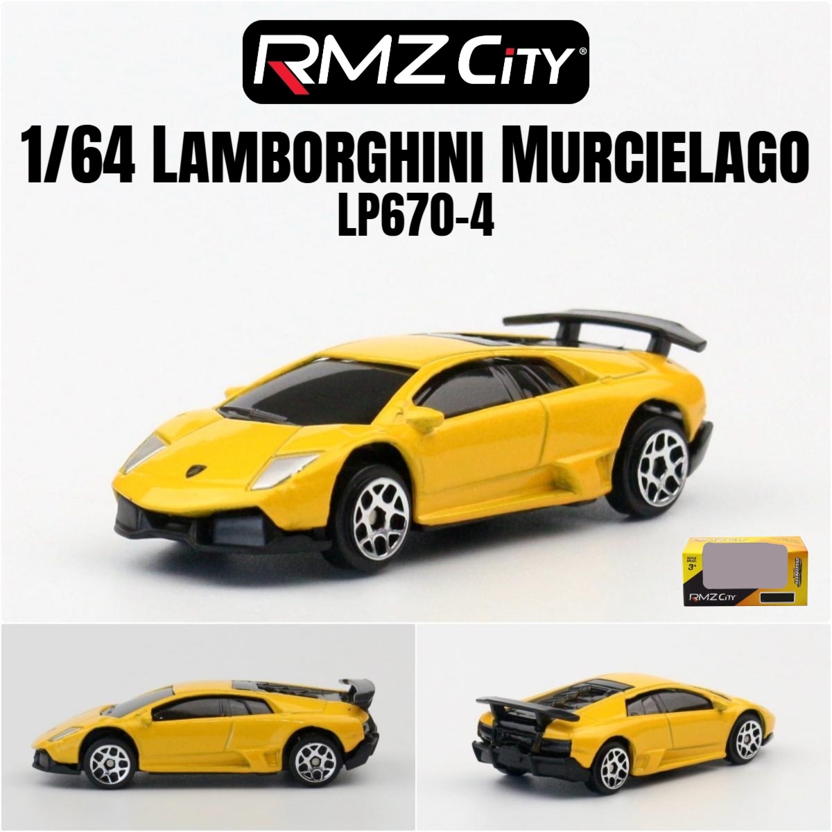 Lamborghini, yellow