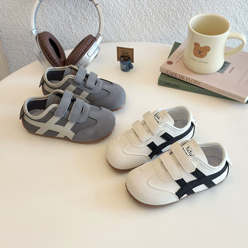 Детская обувь для арганда 2025 Весна осень маленькая белая обувь для мальчиков повседневная обувь для девочек спортивная обувь мягкая подошва немецкая тренировка обувь