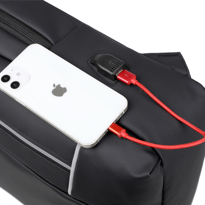 Nueva mochila de Negocios de oficina transfronteriza mochila de alta gama para hombres paquete de embarque de viajes de negocios paquete de computadora de varios pisos