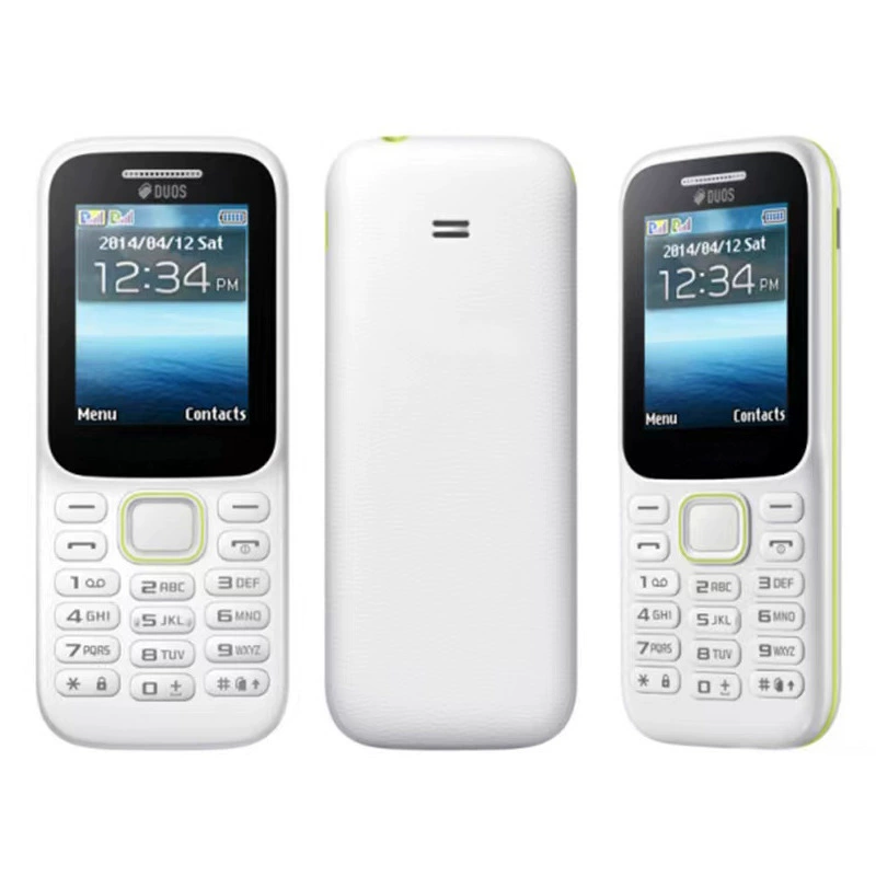 Простой телефон с прямыми кнопками, GSM 2G неумный телефон, двухсимочный, для пожилых