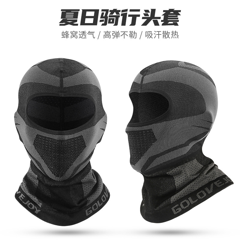Leitch Cycling Mask Men's Sports Neck Cover Breathable Moisture-wicking Motorcycle Helmet Riding Hood