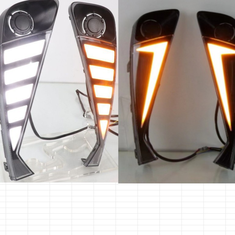 Adecuado para 21-22 Toyota CHR Luz de marcha diurna 23K Yize Luz de marcha diurna image 1