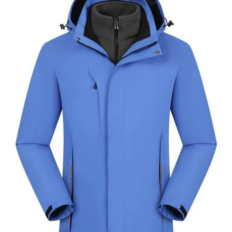 Штурмовая новая осенняя и зимняя ветрозащитная наружная спортивная пара три в одном съемная теплая водонепроницаемая скалолазная одежда