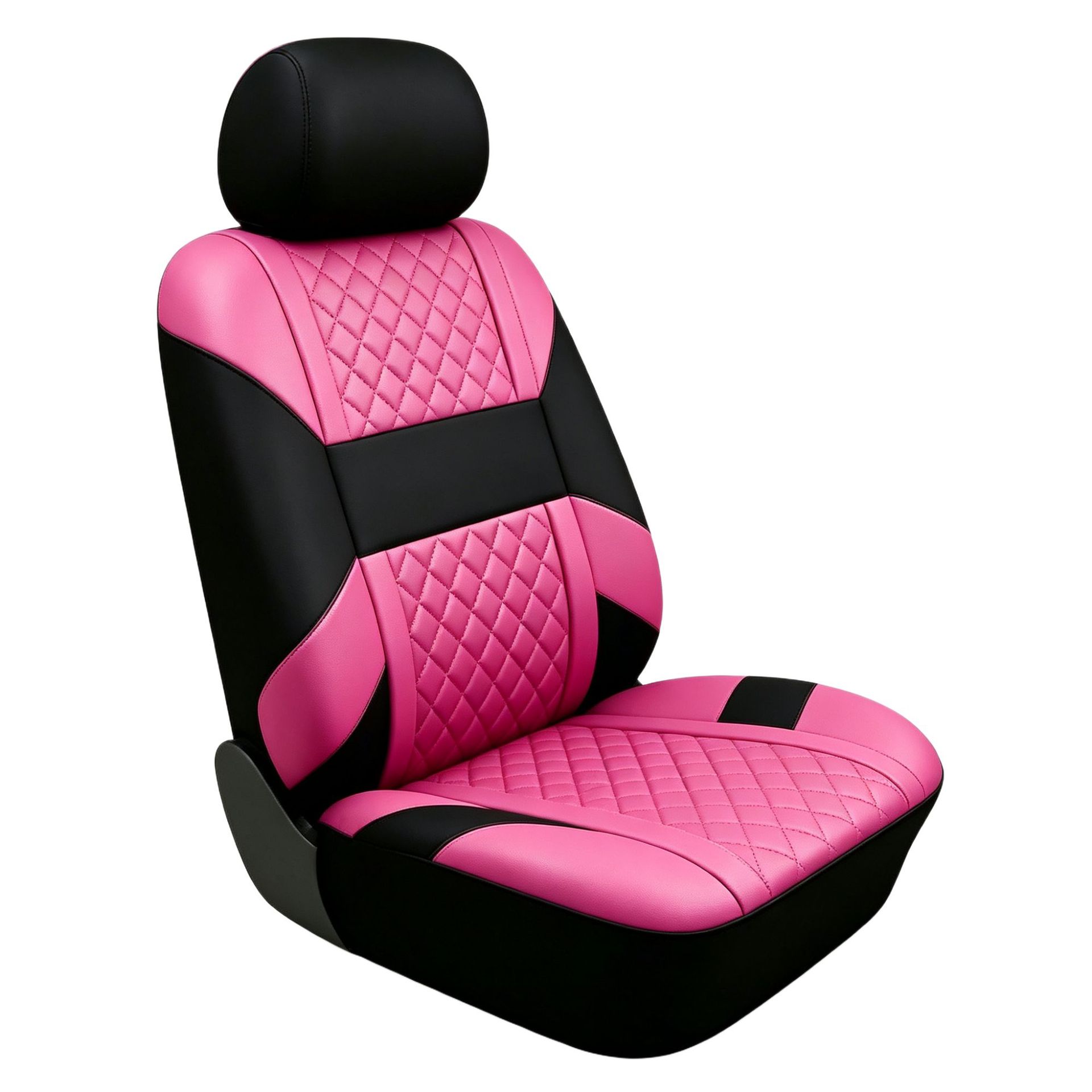 Manufacturer's universal car seat cover 3D horizontal stripe diamond pattern 9-piece set for five seats, suitable for cross-border e-commerce platforms like TEMU and Amazon