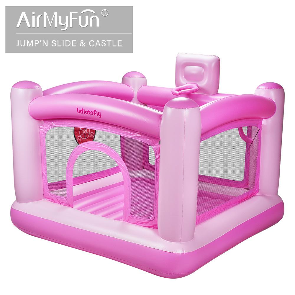 AMF niños pequeños castillo infláble interior y exterior PVC infláble infláble slide para niños castillo doméstico