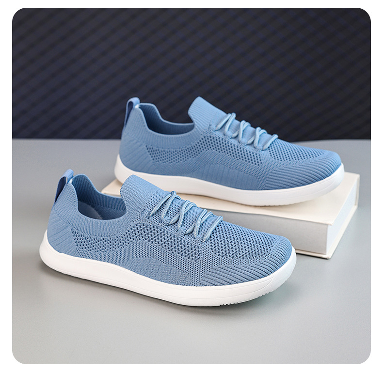Cross-border Large Size 46 Barefoot Wide-toed Foreign Trade Couple's Mesh Shoes, Breathable Casual Sports Shoes_vogvips.com
