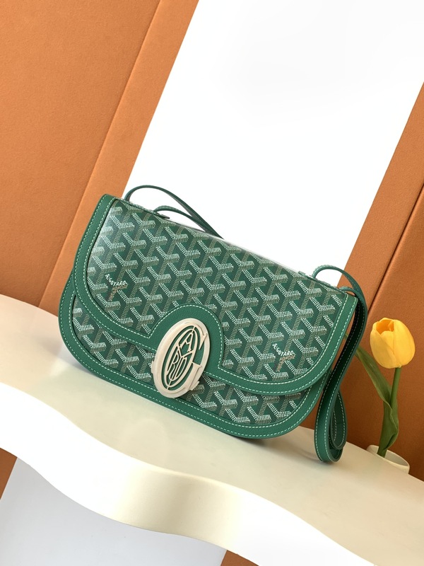 チャンネル商品 Goyard233 サドルバッグ ドッグトゥース トートバッグ プリント フラップ ゴヤバッグ サンタニリ メッセンジャーバッグ|undefined