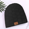 Knitted fleece hat, city style, wholesale