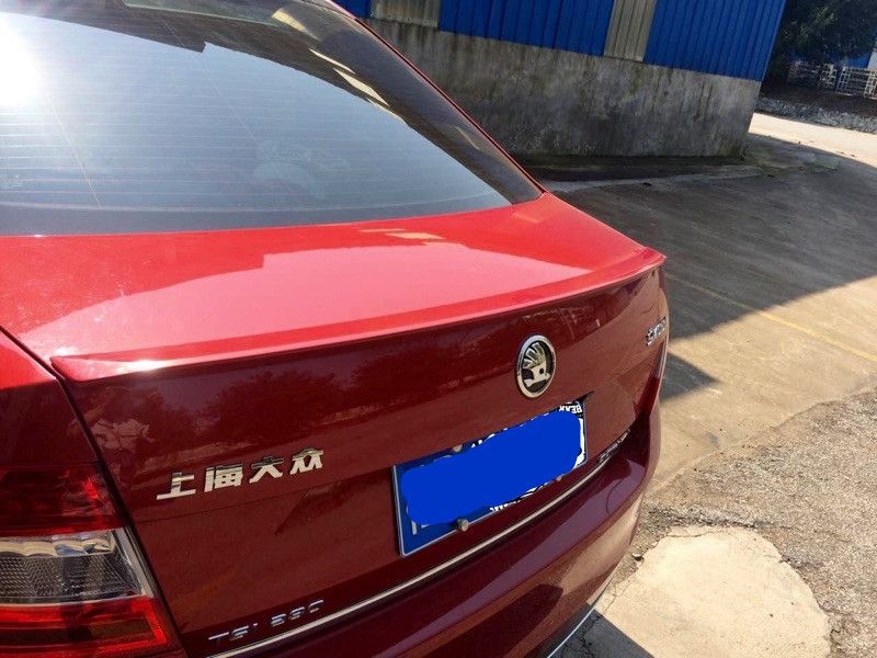 15-17 New Octavia Rear Wing Skoda Octavia Special Modified Rear Wing Abs Material Punch-Free Rear Wing
